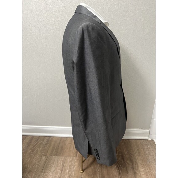 Jos A Bank Joseph Sport Coat Mens Size 41R SLIM FIT Blazer Wool Gray Jacket - Picture 4 of 16